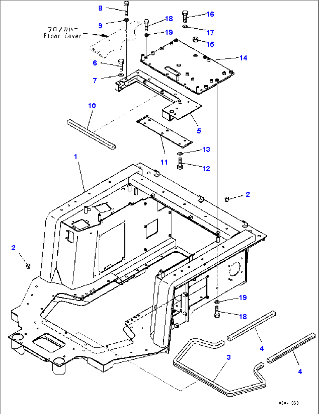 Floor Frame, Floor, Frame (#30147-)