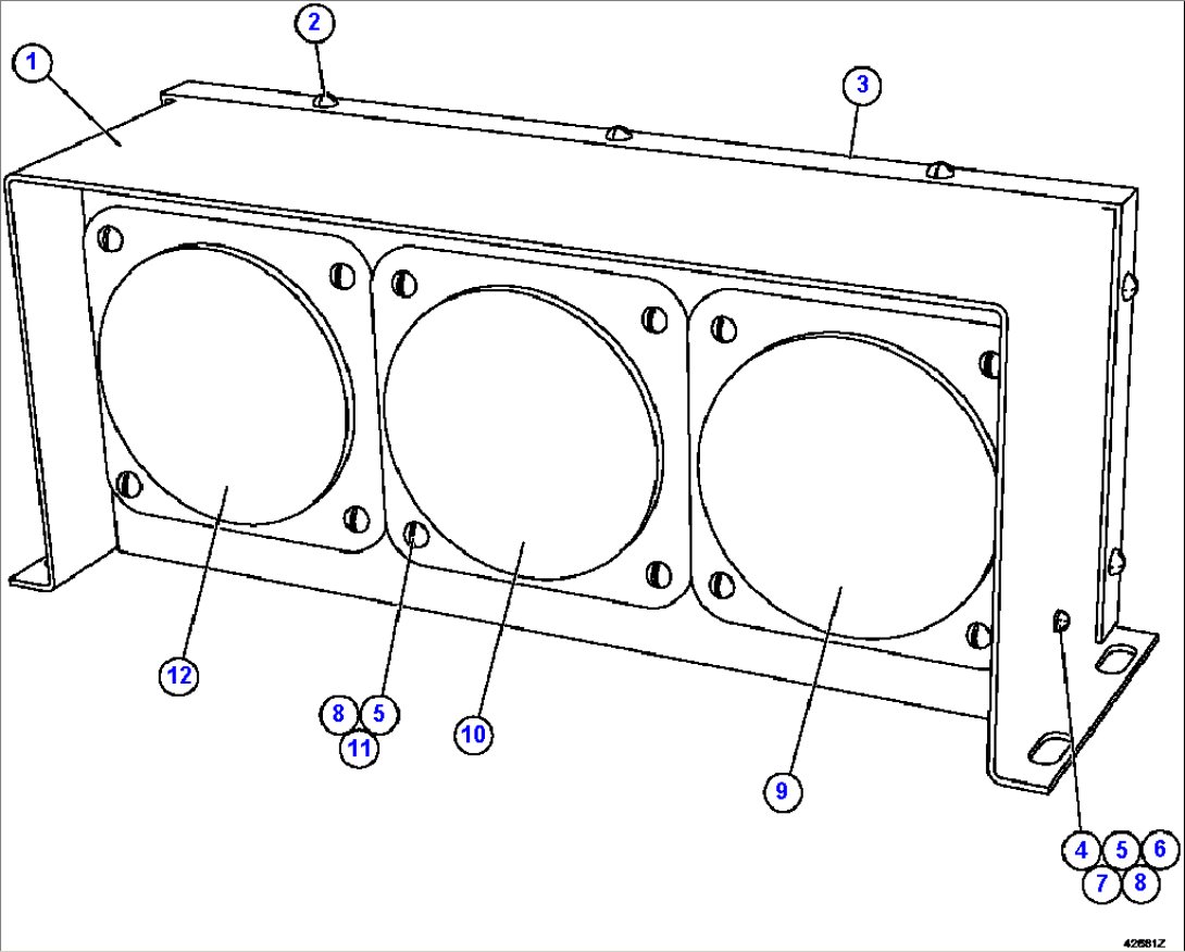 PLM LIGHT ASSEMBLY (EK5637)