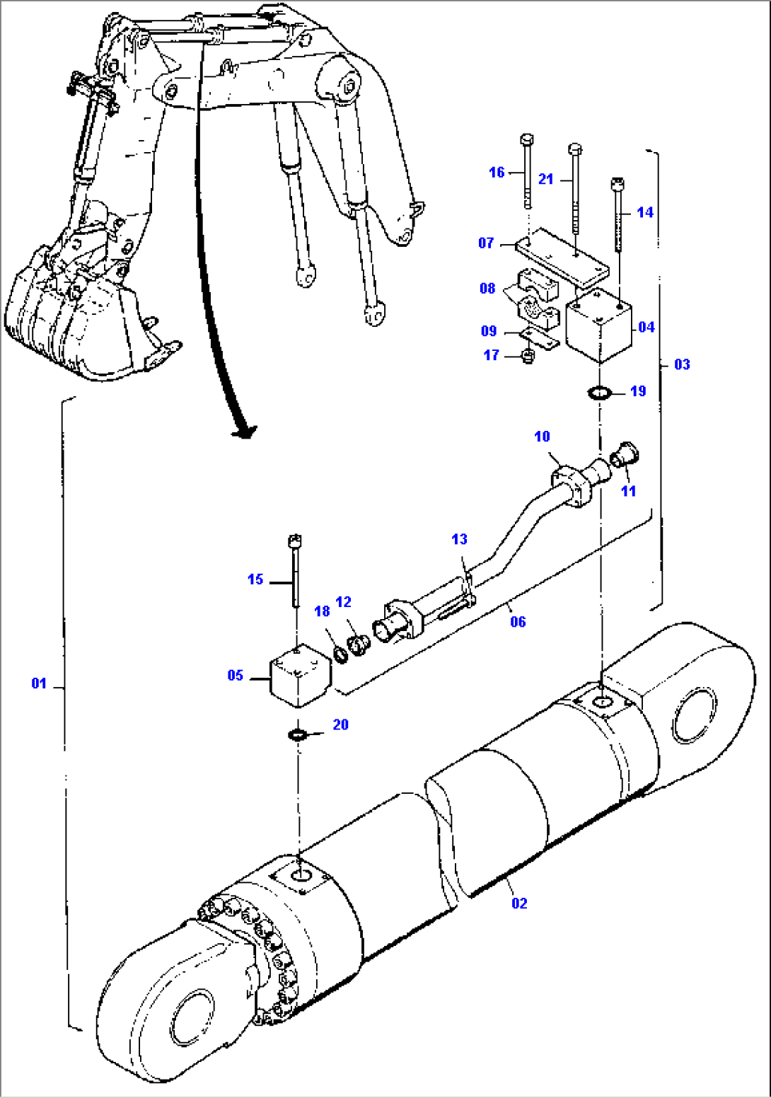 Stick Cylinder with Pipes