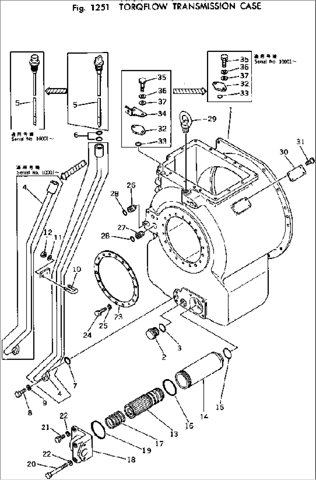 TORQFLOW TRANSMISSION CASE