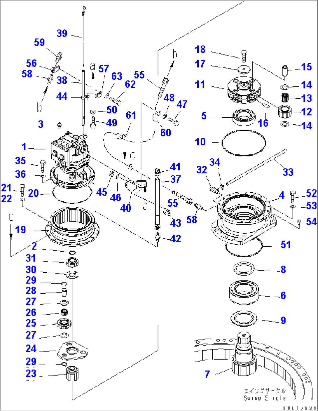 SWING MACHINERY(#K40080-K40170)
