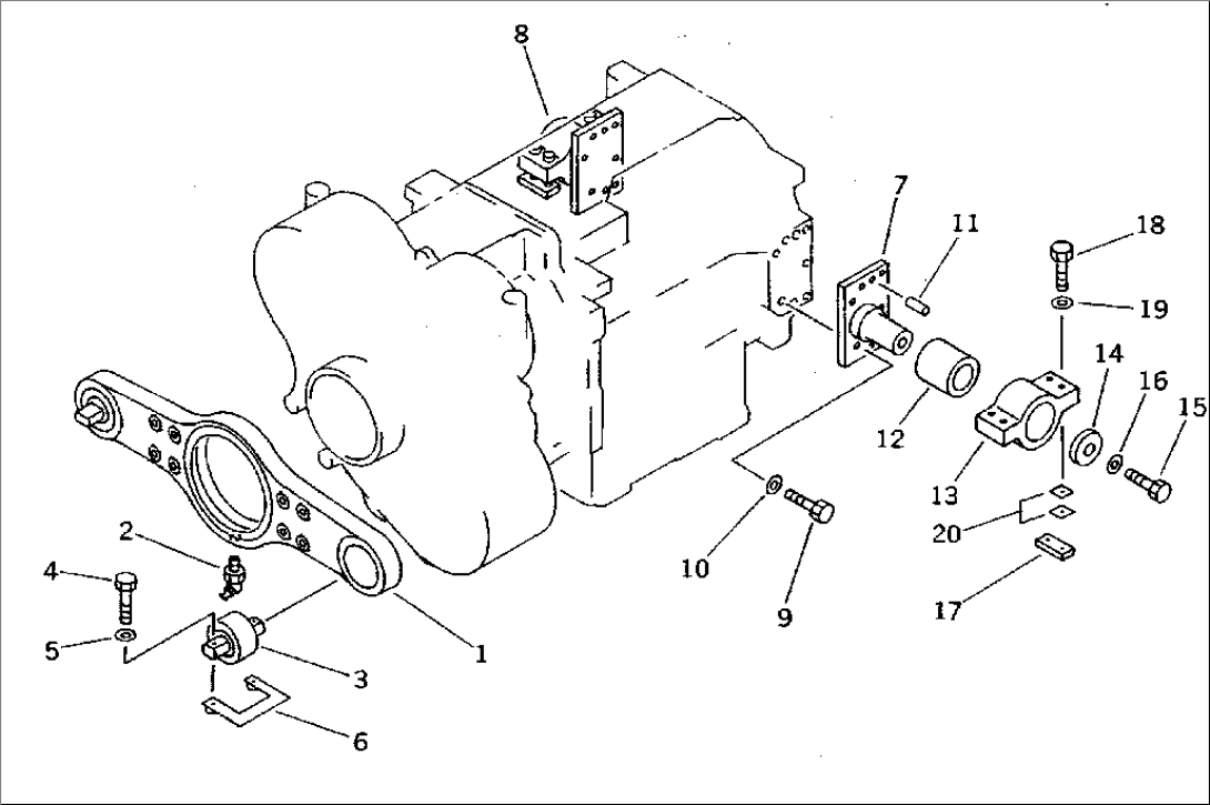 TRAMSMISSION MOUNTING PARTS