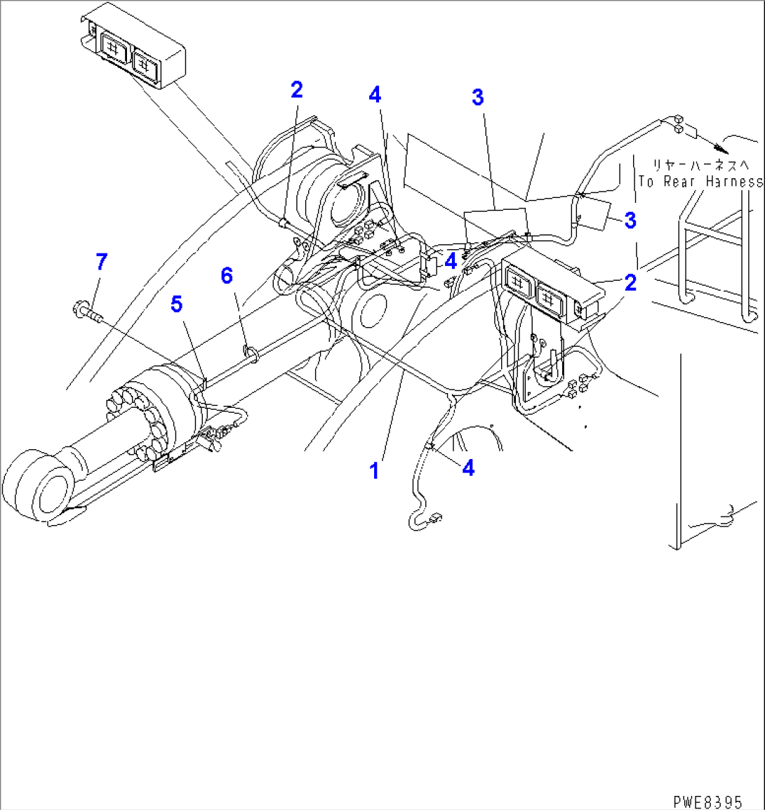 FRONT HARNESS (FRONT FRAME LINE)