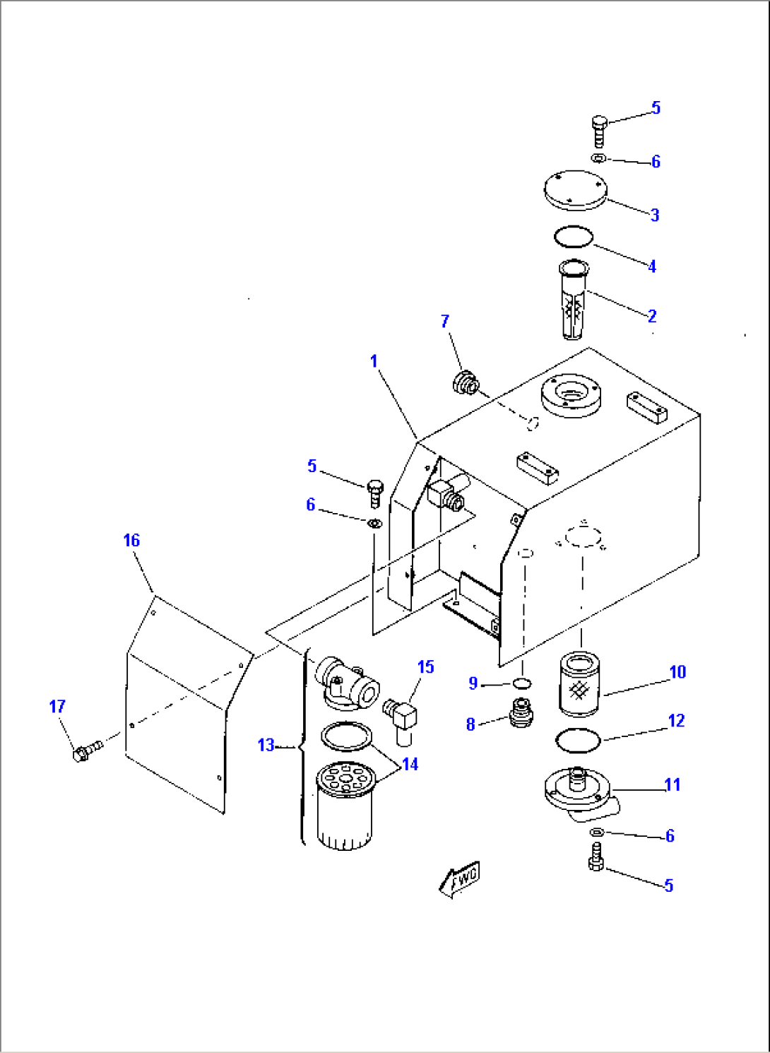 HYDRAULIC TANK