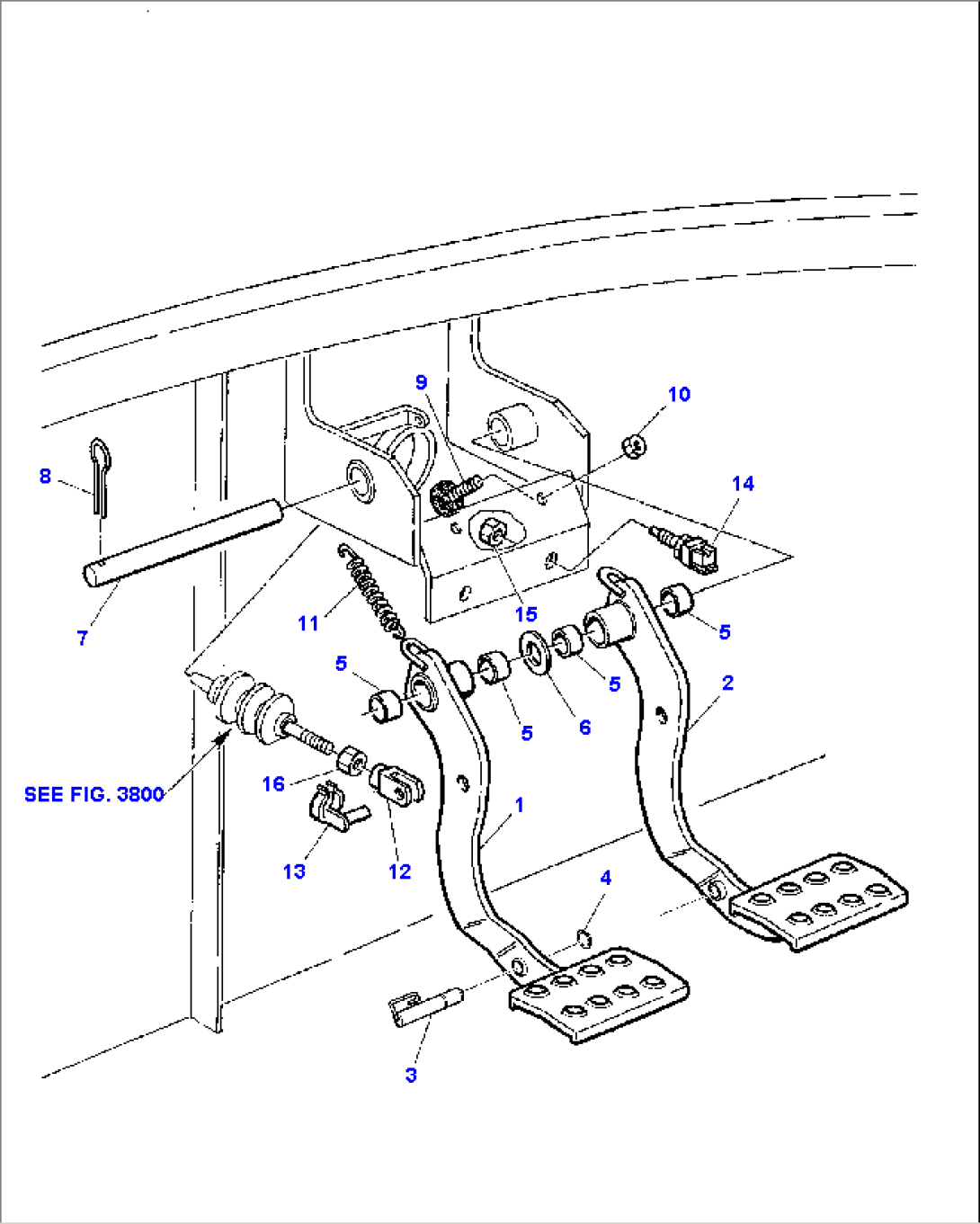 BRAKING CONTROL PEDAL