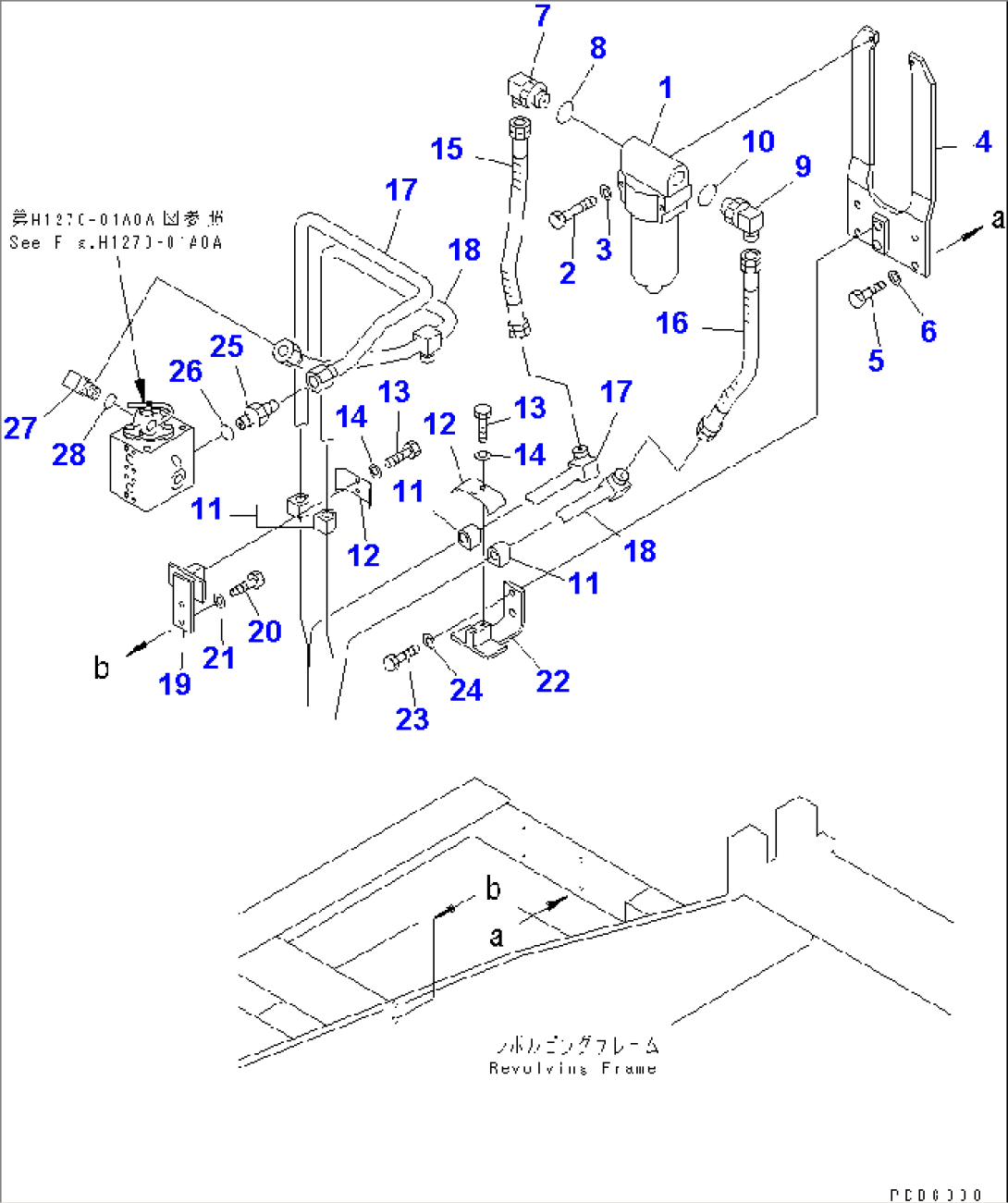 ATTACHMENT LINE (ADDITIONAL FILTER LINE)(#15200-)