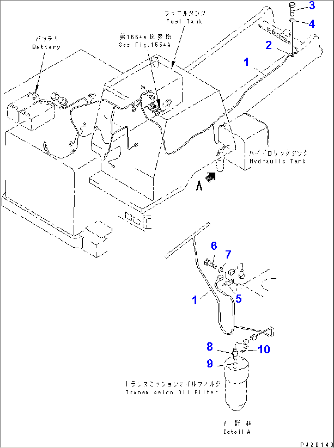 ELECTRICAL SYSTEM (OUTSIDE CAB) (7/11)(#5680-5999)