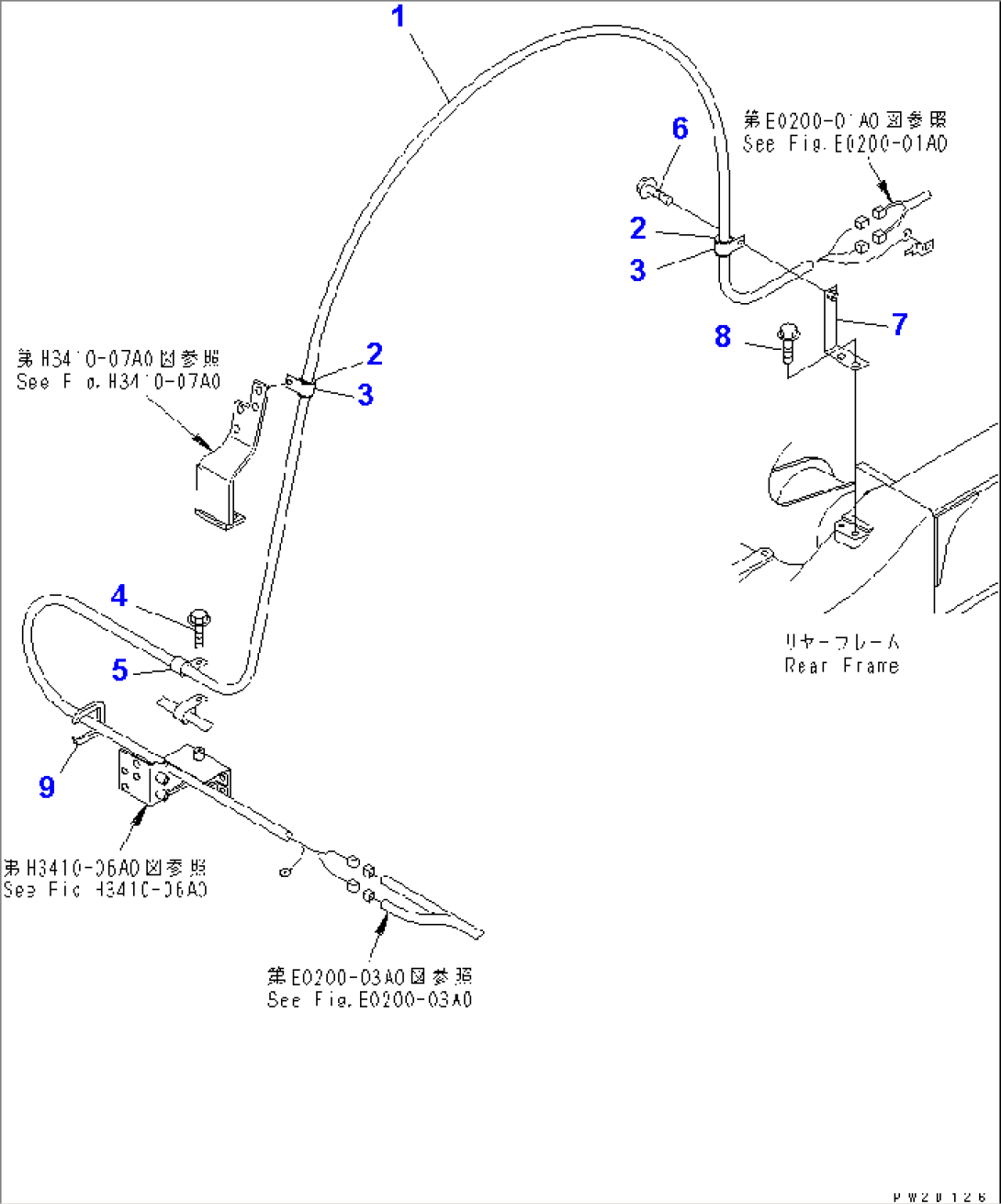 FRONT FRAME ELECTRICAL (HITCH HARNESS)
