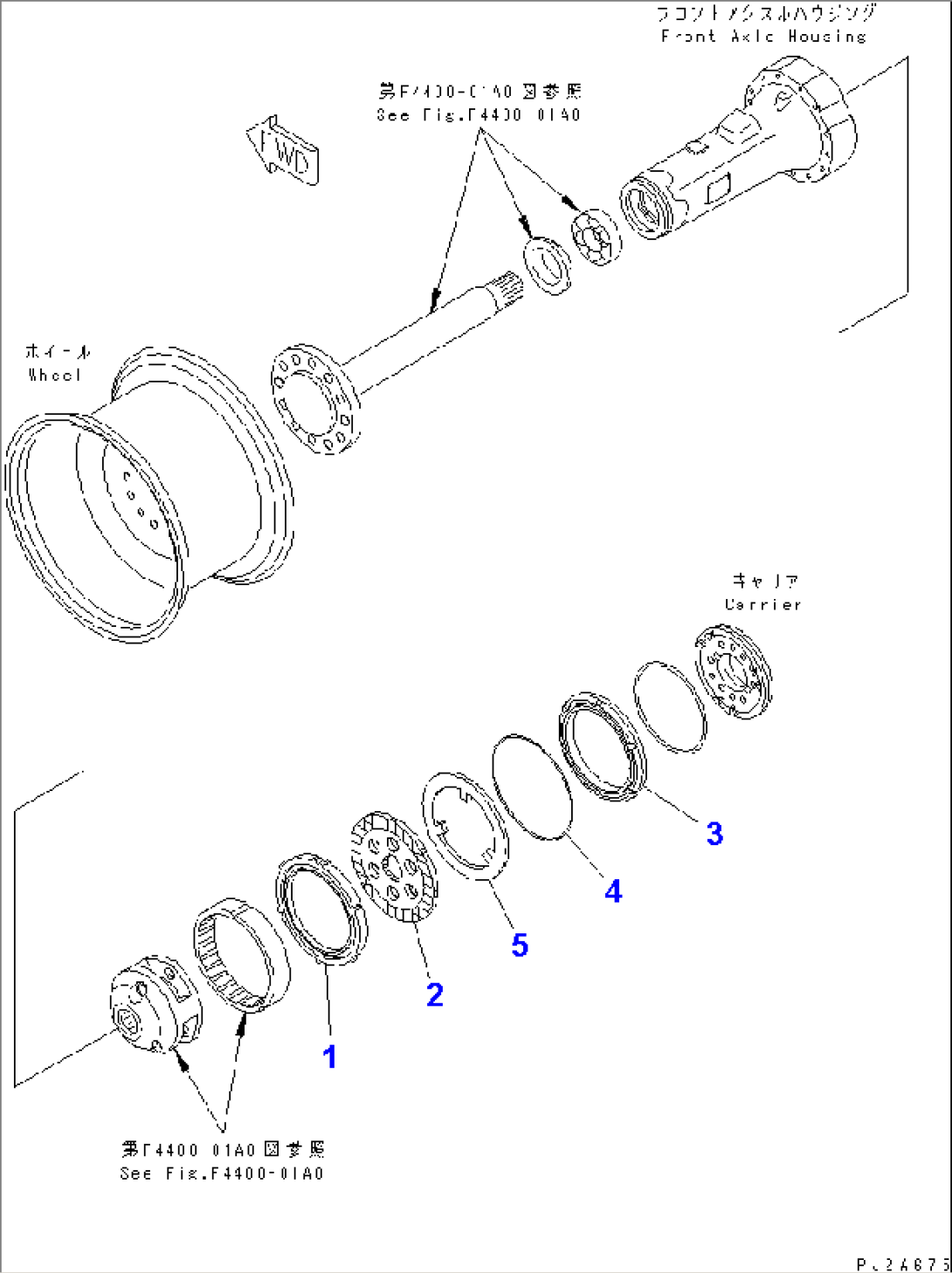 FRONT AXLE (BRAKE)