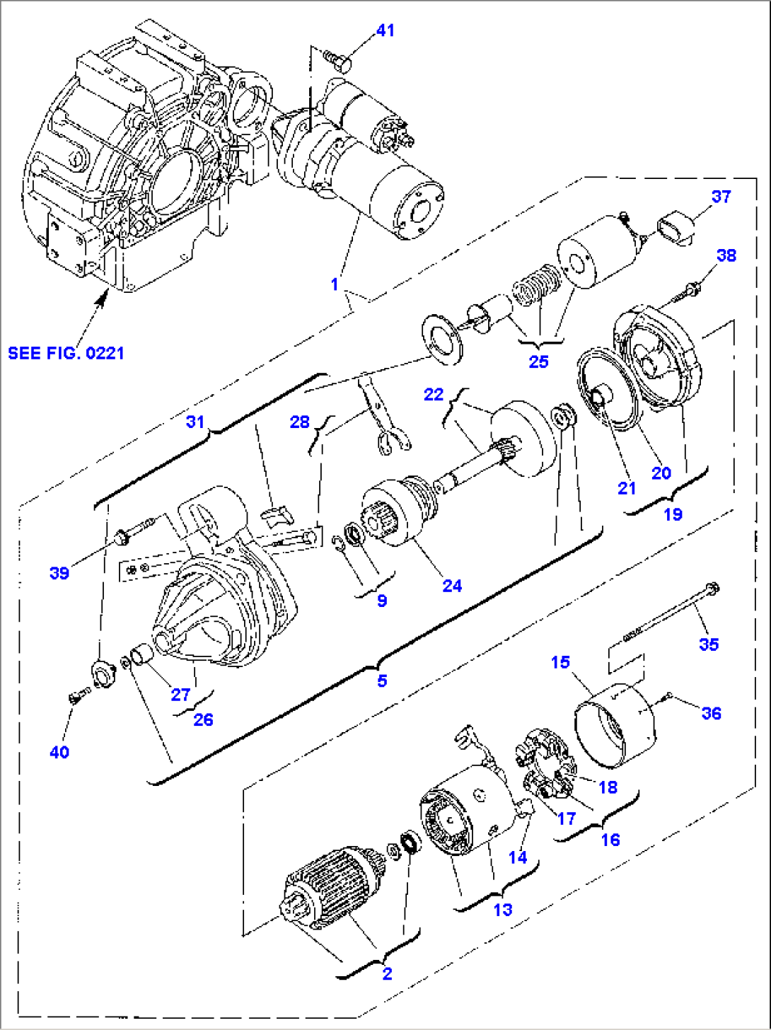 STARTING MOTOR