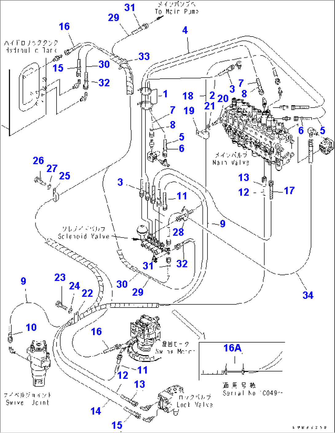 SOLENOID VALVE (2 ACTUATOR) (3 ACTUATOR) (SOLENOID VALVE LINE)