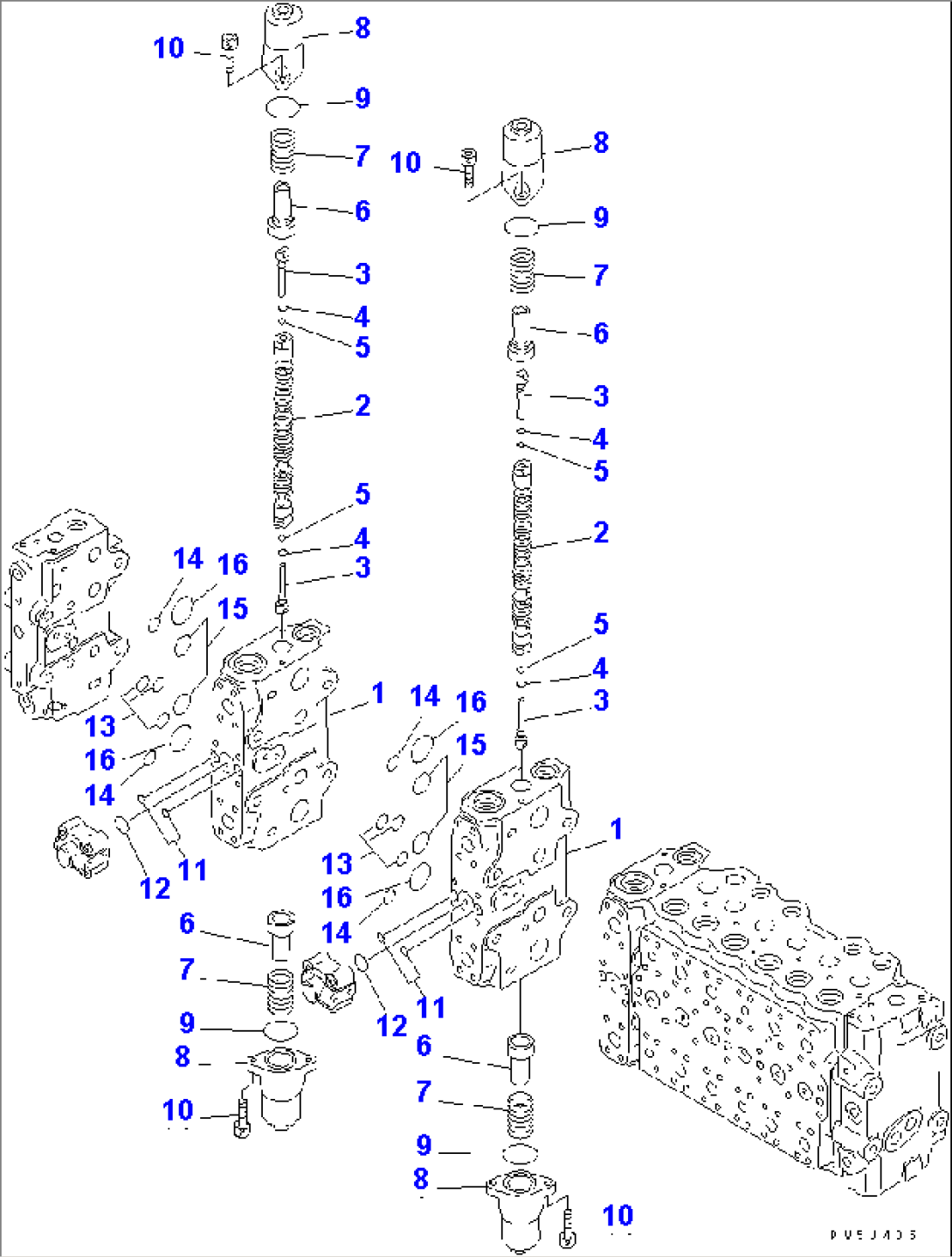 MAIN VALVE (3-ACTUATOR) (13/15)