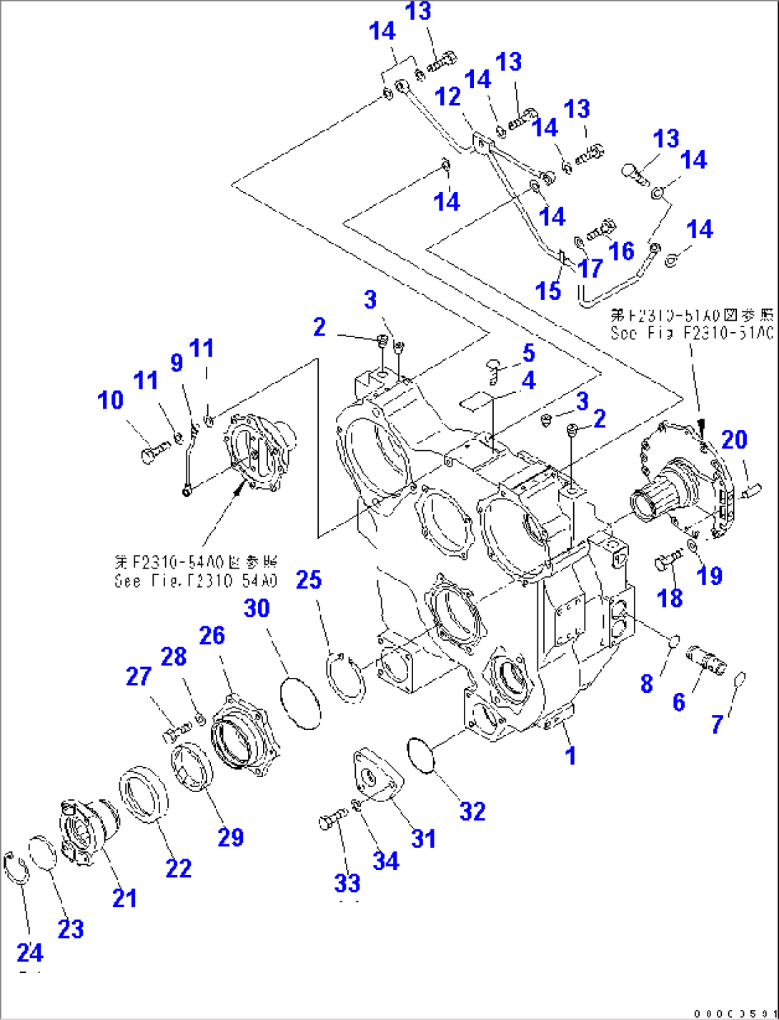 TORQUE CONVERTER (CASE)(#1201-)