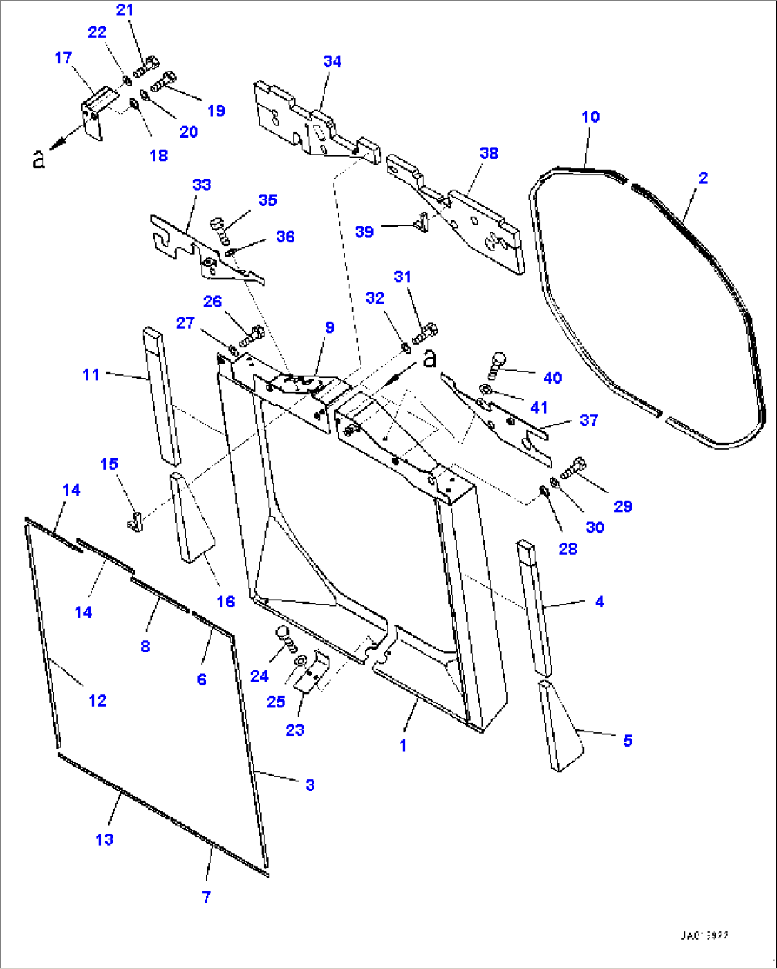 Cooling System, Shroud (#B60001-)