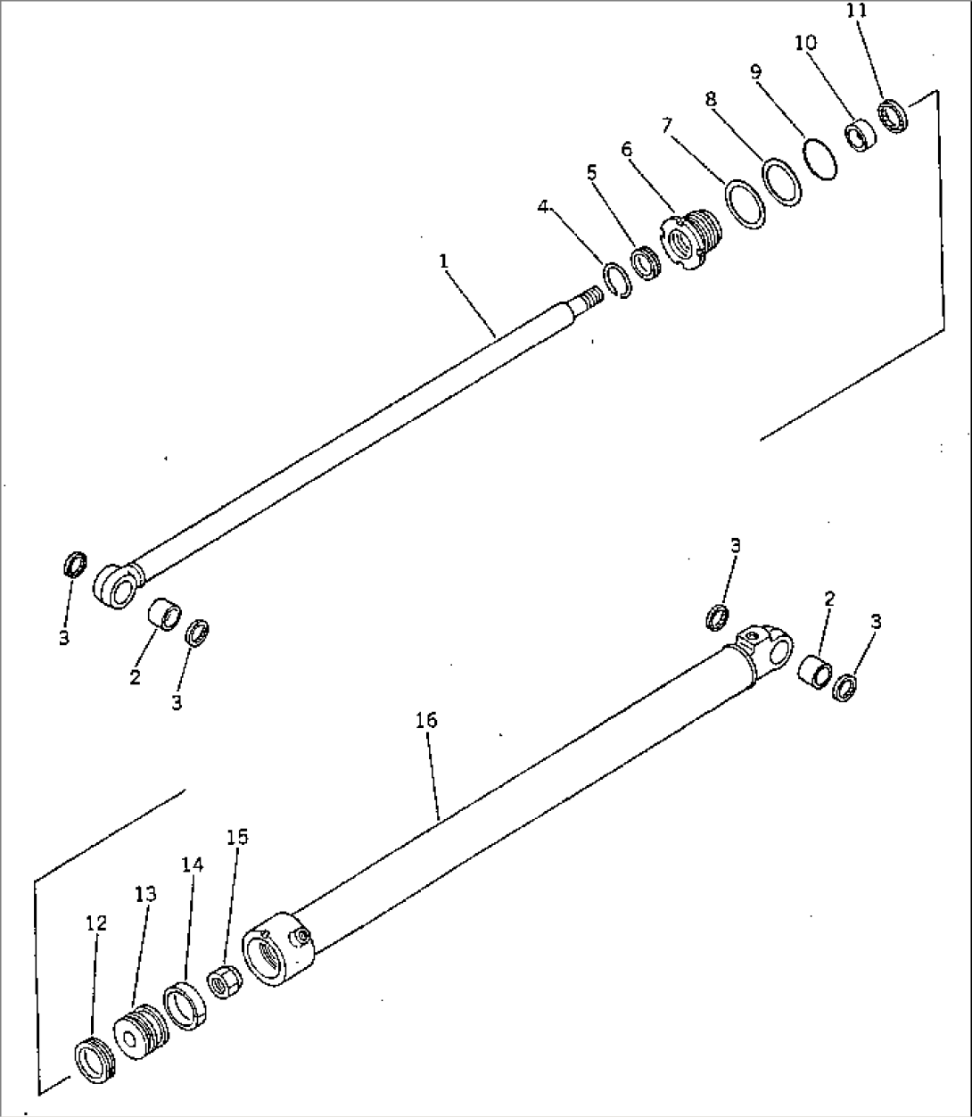 BLADE SIDE SHIFT CYLINDER