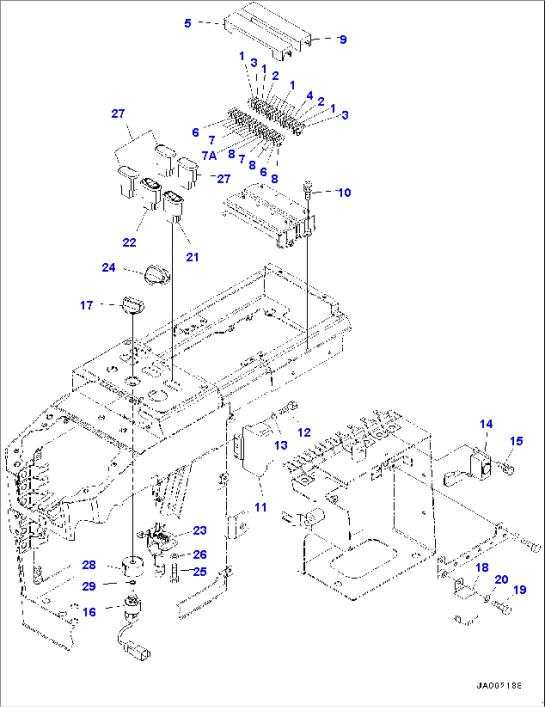 Loader Control Unit, Electric Parts