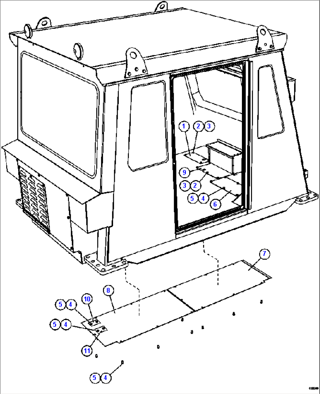 CAB ACCESS COVERS