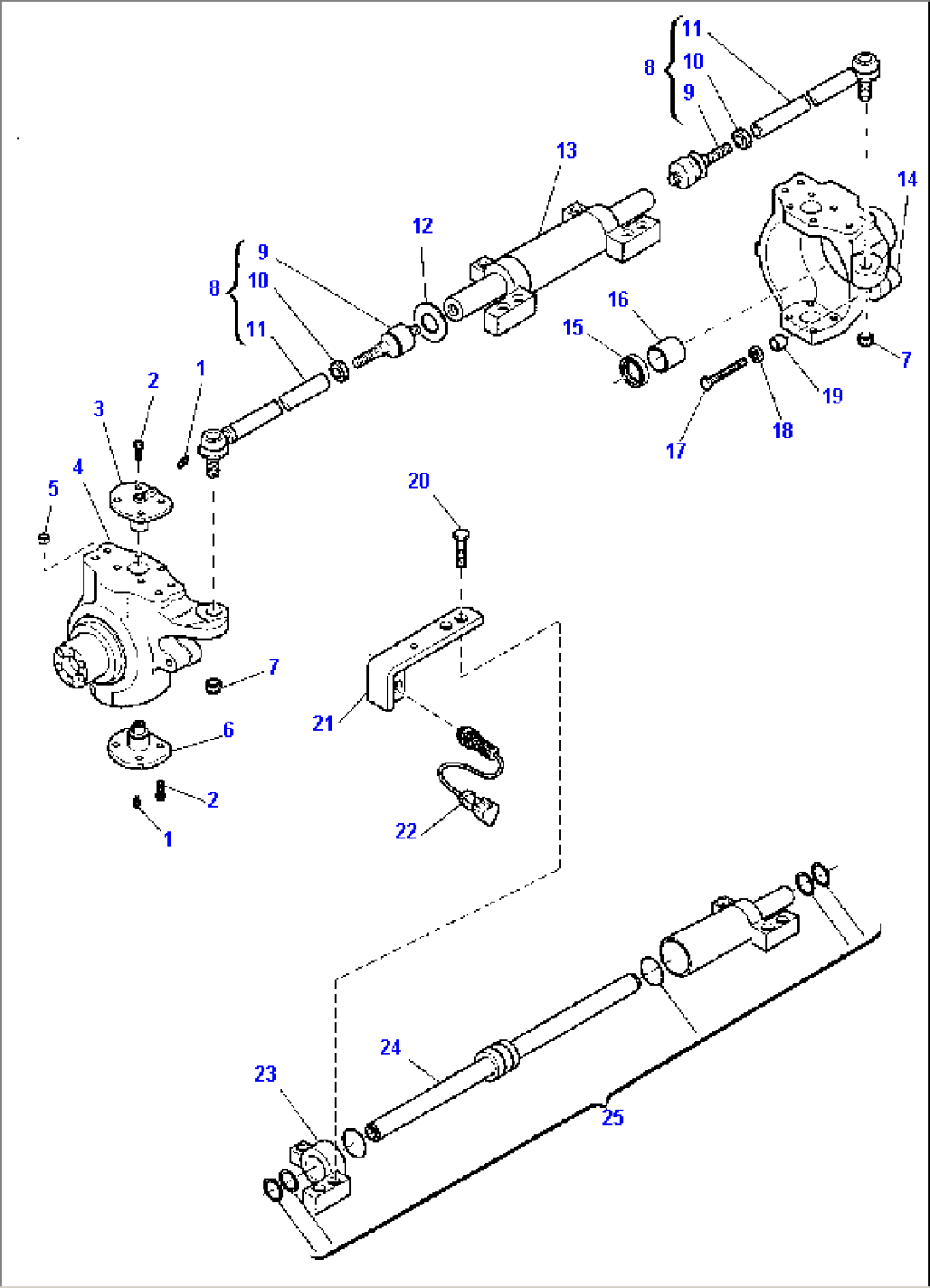 FRONT AXLE (2/7)