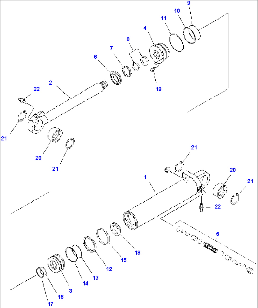 OUTRIGGER CYLINDER