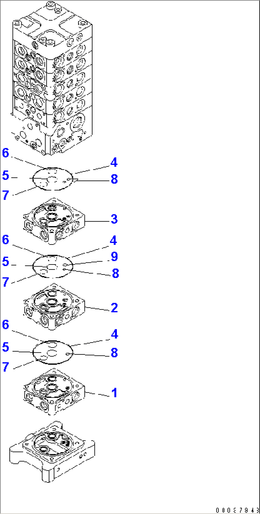 MAIN VALVE (8-VALVE) (9/31)