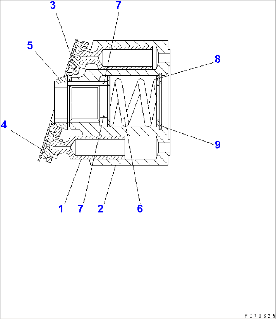 HST PUMP (3/6) (ROTARY ASS