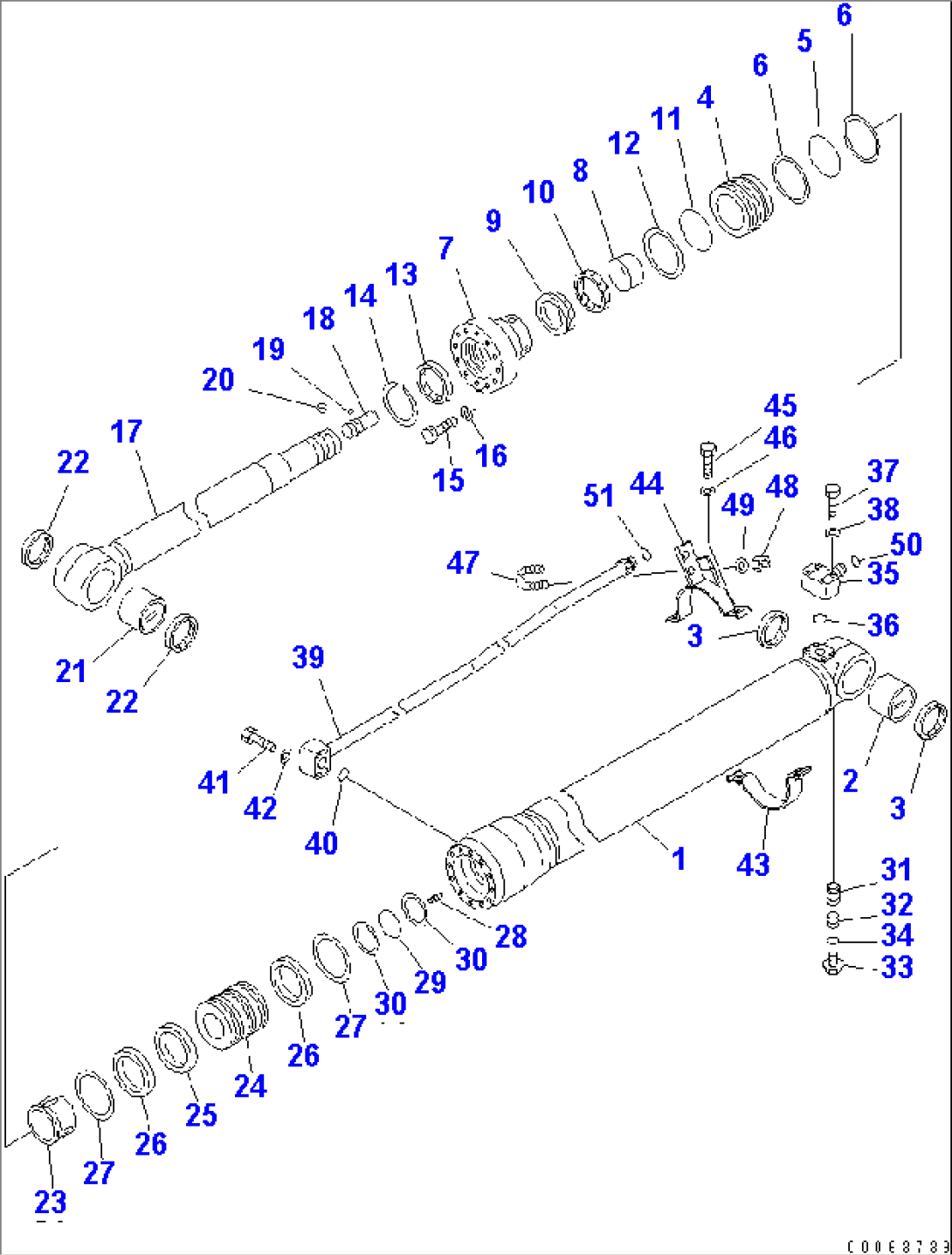 ARM CYLINDER (INNER PARTS)