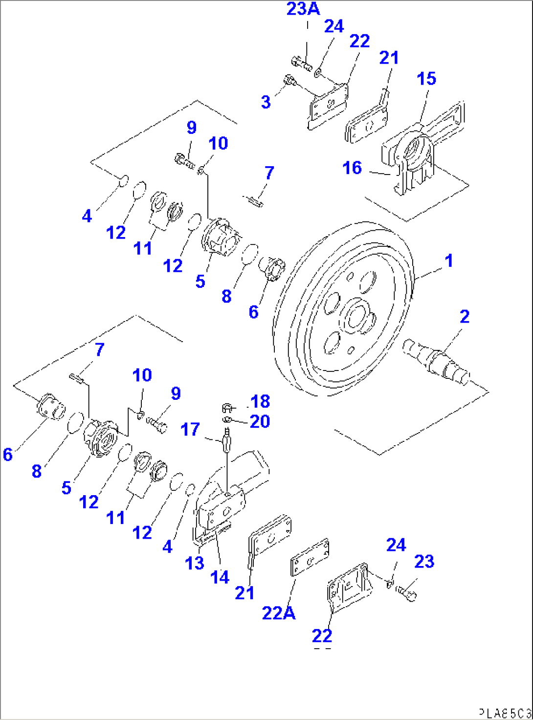 FRONT IDLER