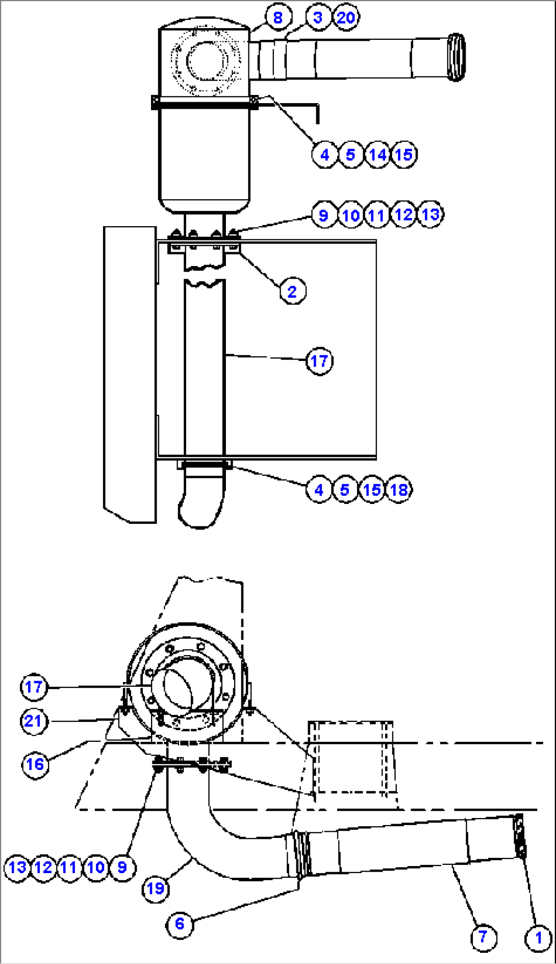 DECK MUFFLER INSTALLATION (EF5621)