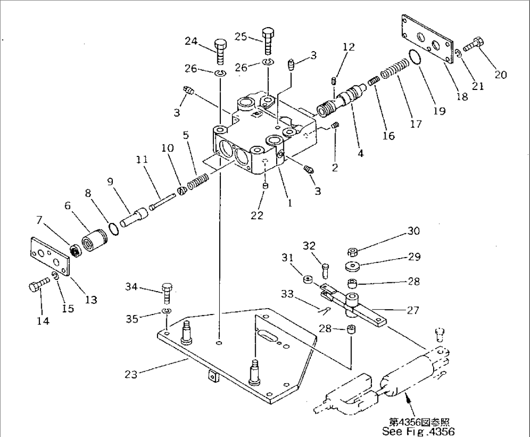 STEERING VALVE (FOR TWO LEVERS STEERING)