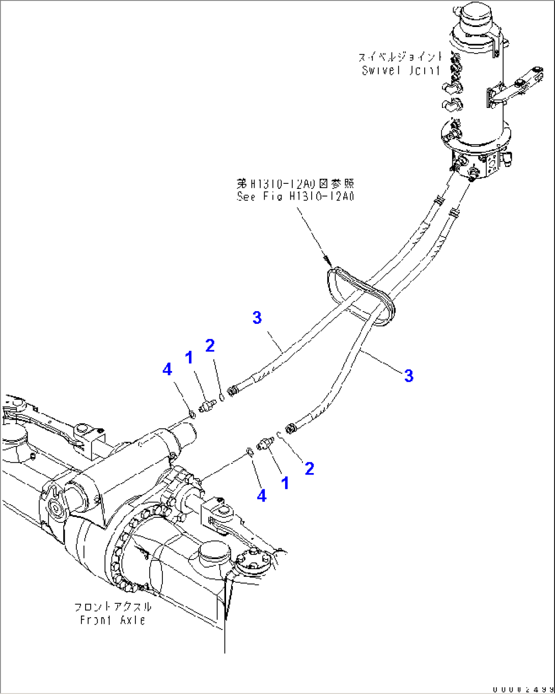 STEERING LINE (LOWER)