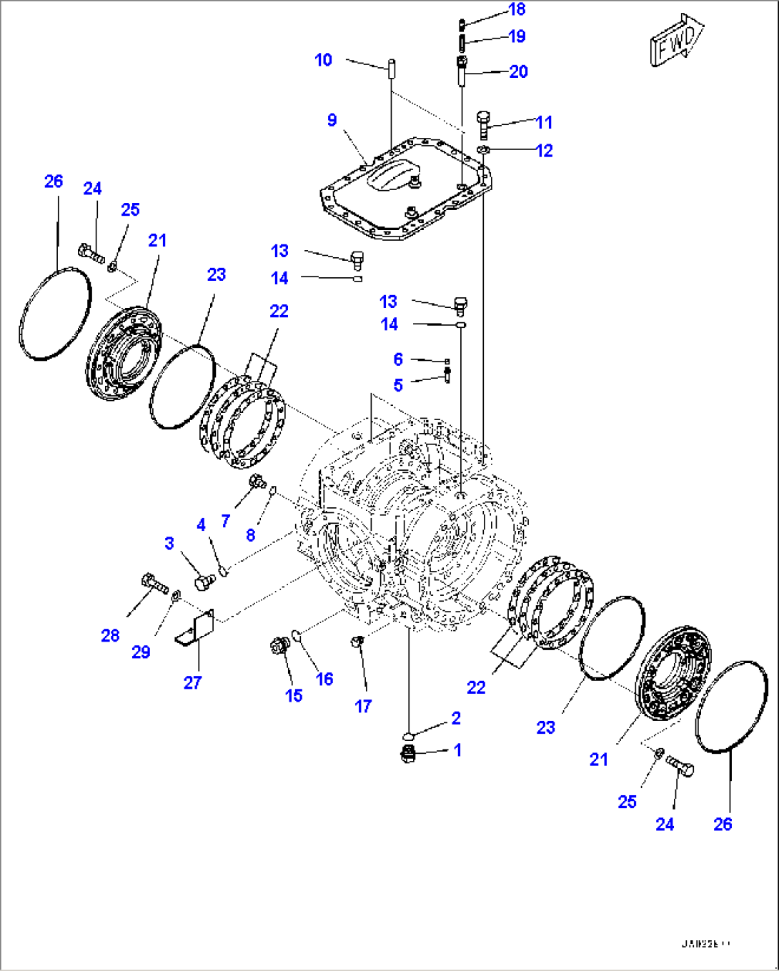 Front Axle, Differential (3/3) (#91439-)