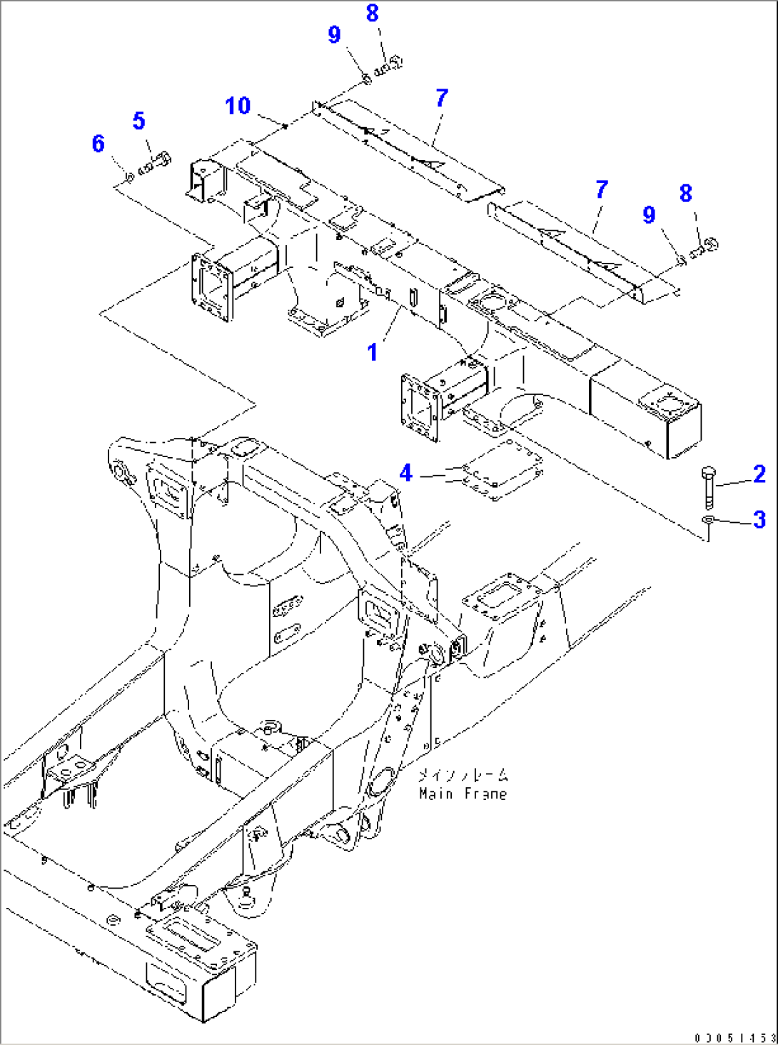 REAR SUPPORT(#15001-15024)