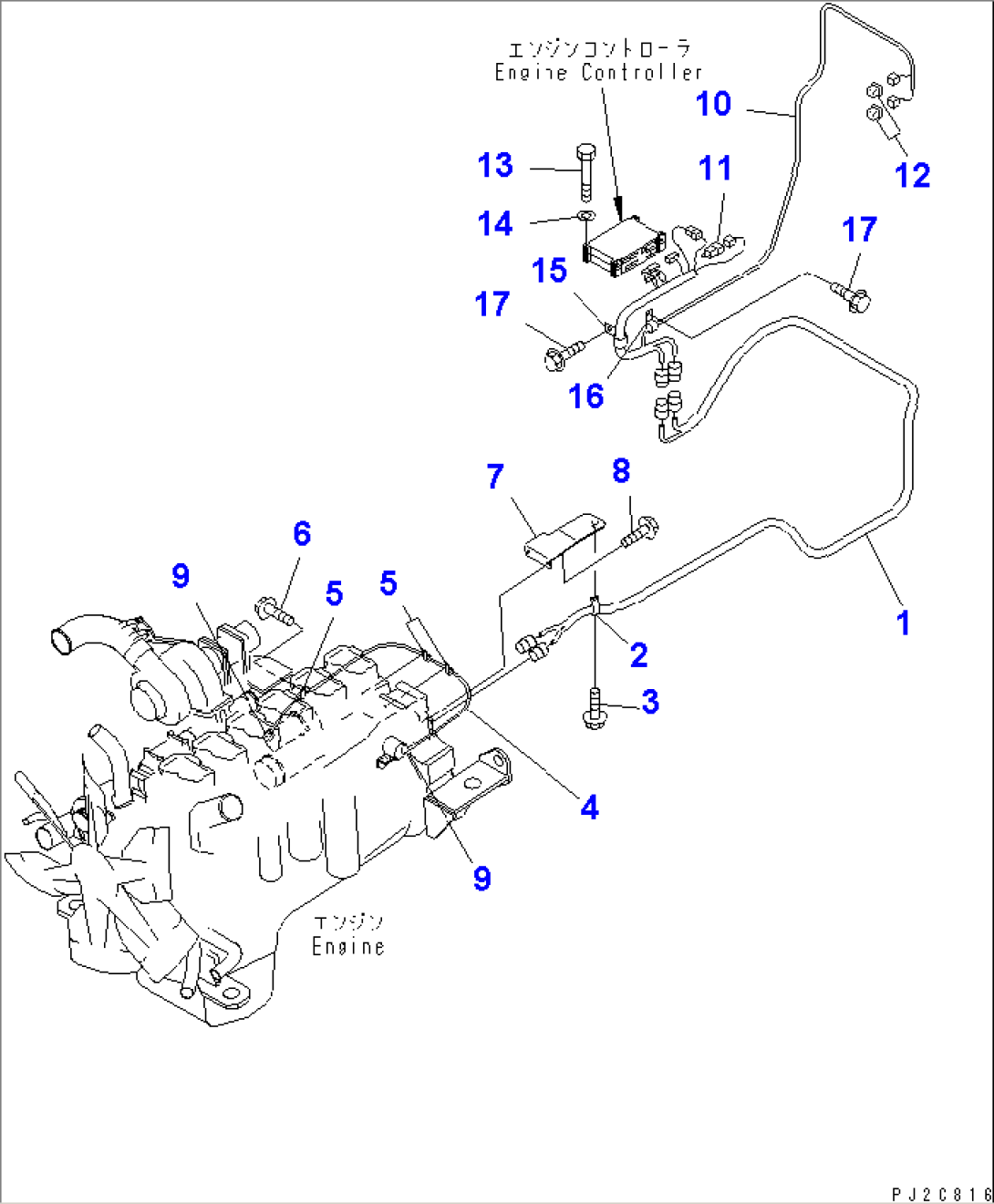 ENGINE HARNESS(#1001-1041)
