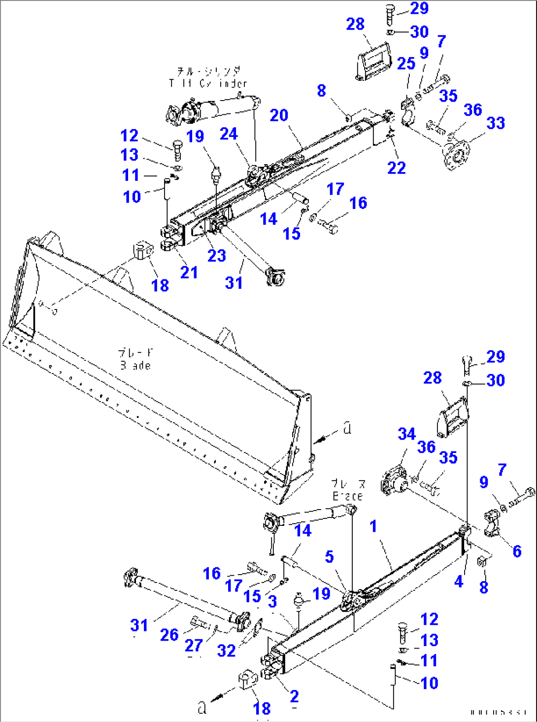 STRAIGHT TILT FRAME