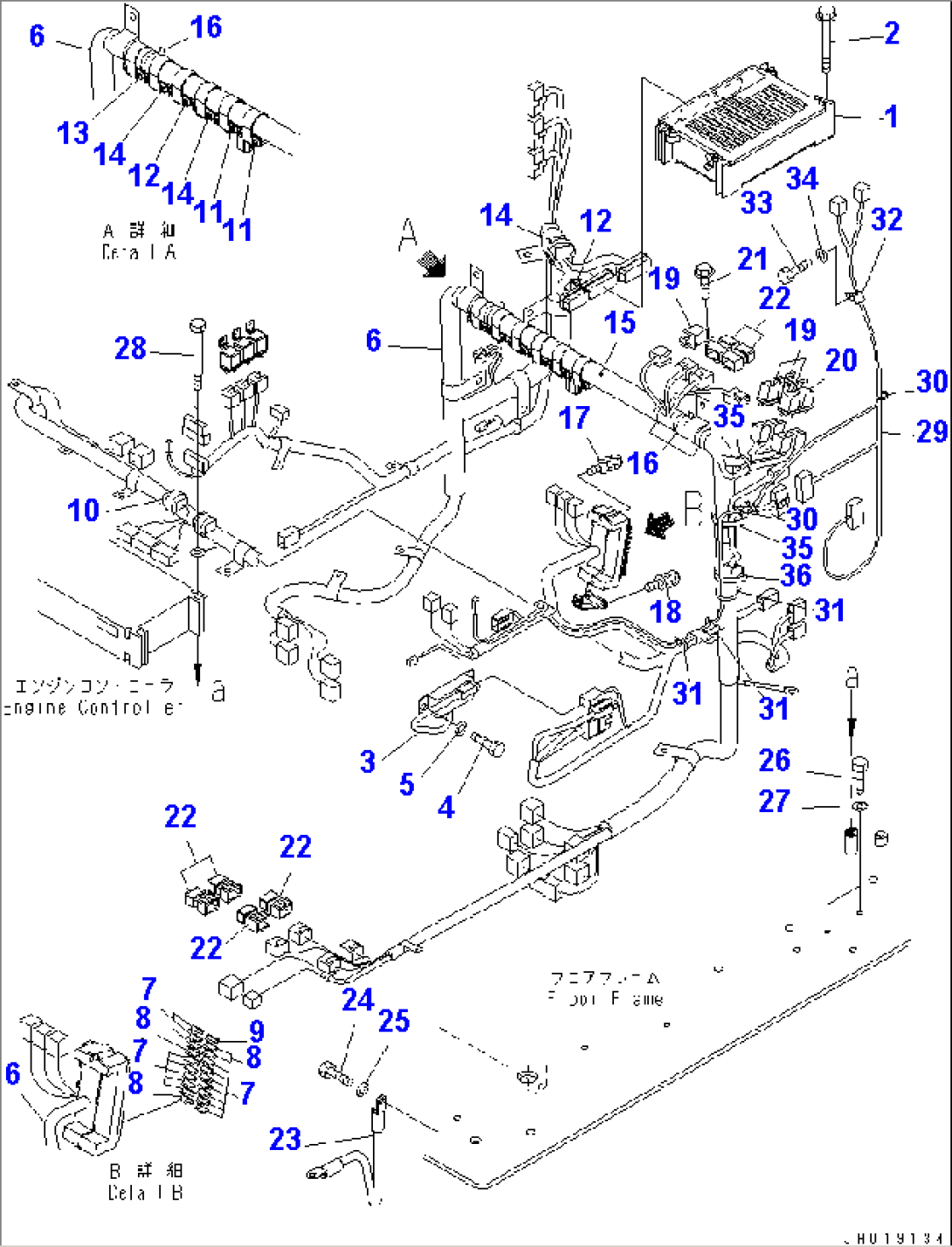 FLOOR FRAME (ELECTRICAL) (WITH BIG WIND AIR CONDITIONER)