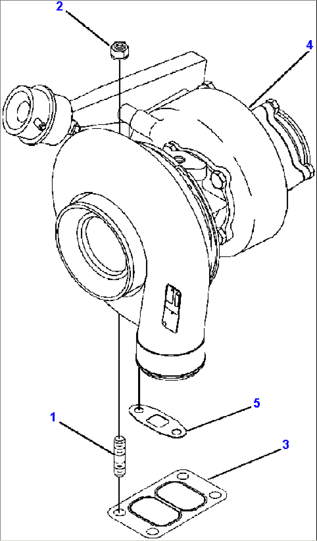 TURBOCHARGER MOUNTING