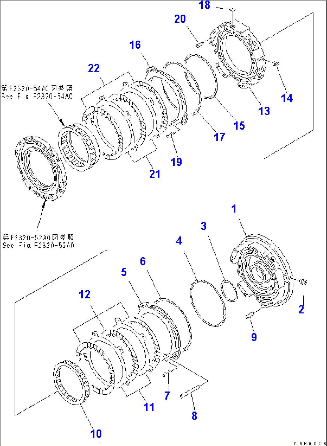 TRANSMISSION (1ST AND 2ND CLUTCH)