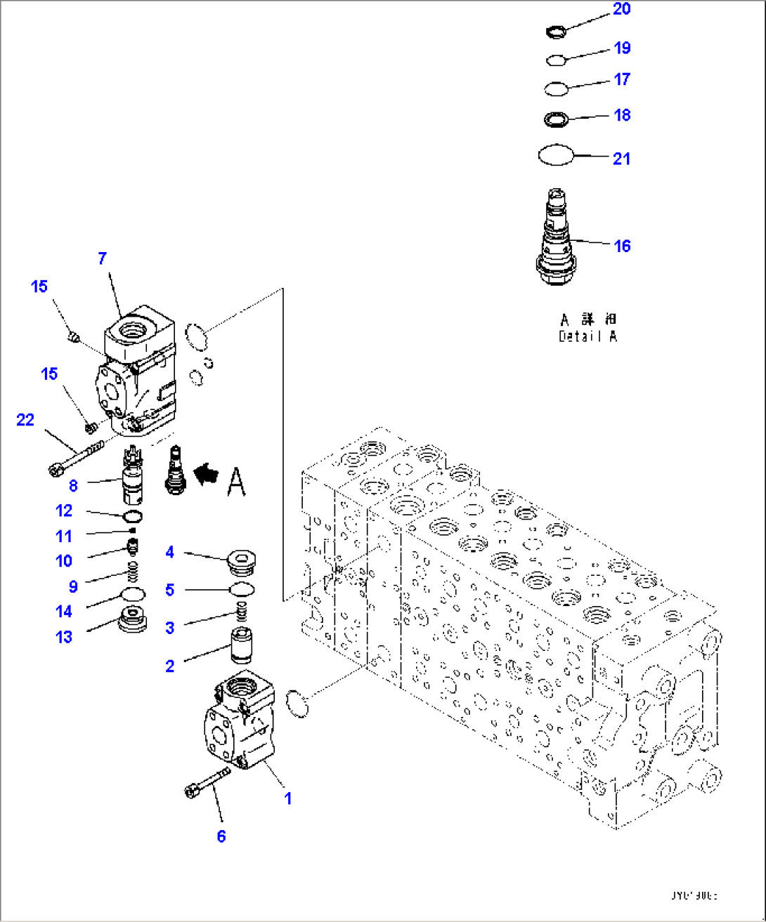 Control Valve, Inner Parts (21/25) (#80001-)