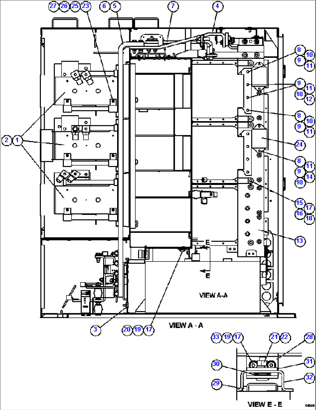 CONTROL CABINET - RIGHT COMPARTMENT 1/2