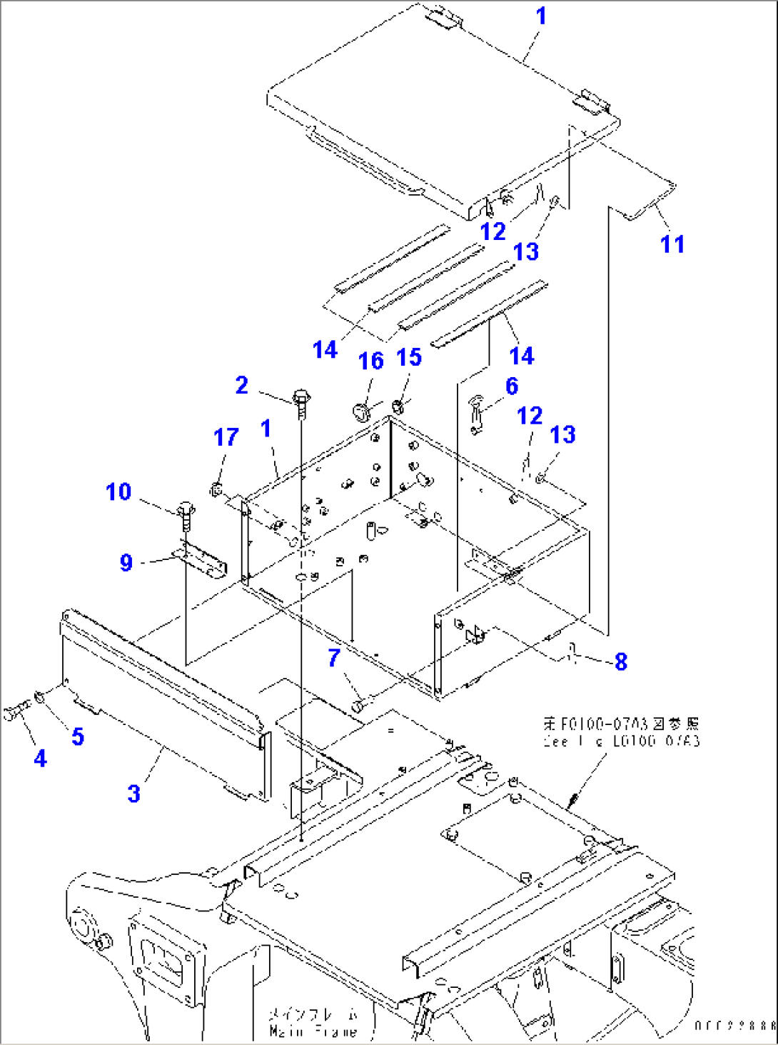 BATTERY (BATTERY BOX)(#7072-)