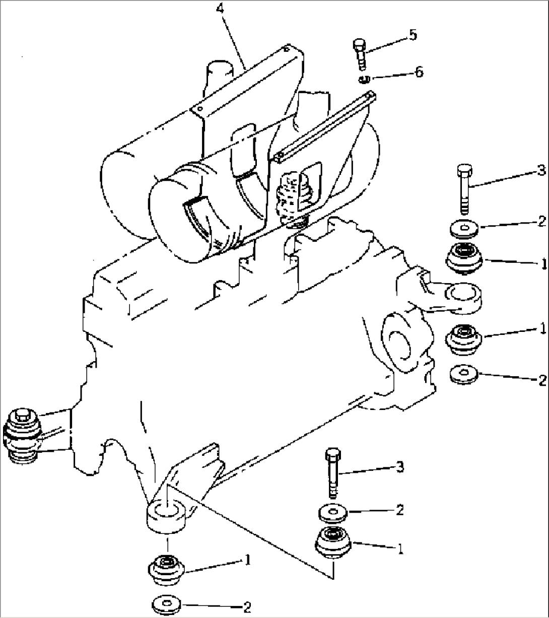 ENGINE MOUNTING PARTS