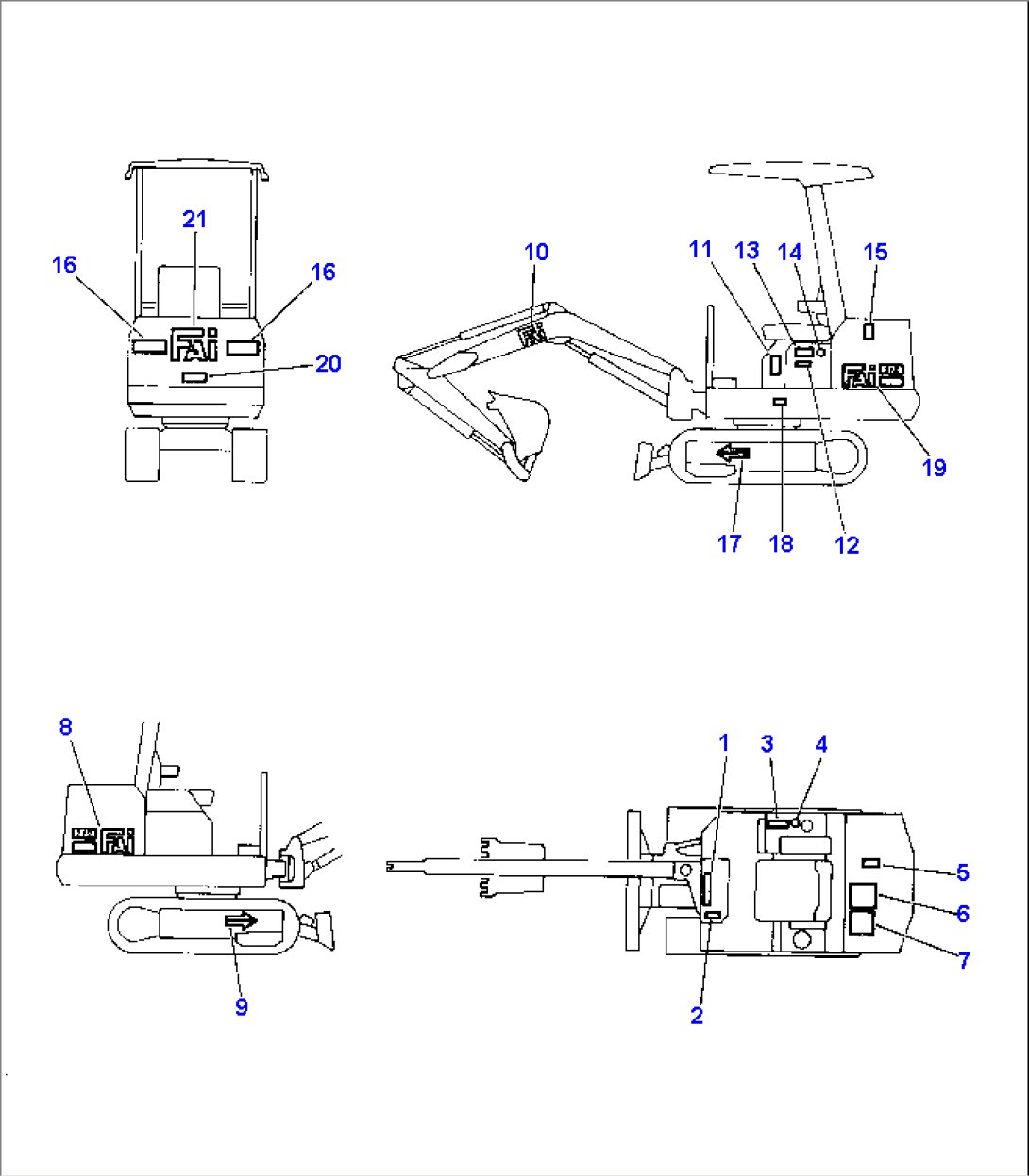 MARKS AND PLATES: 1st PART (FRENCH)