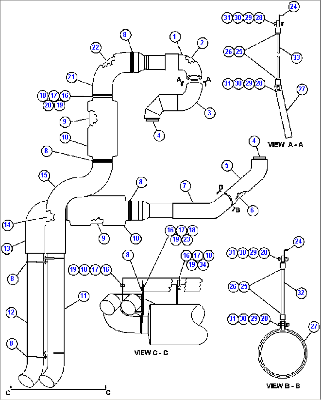 EXHAUST PIPING