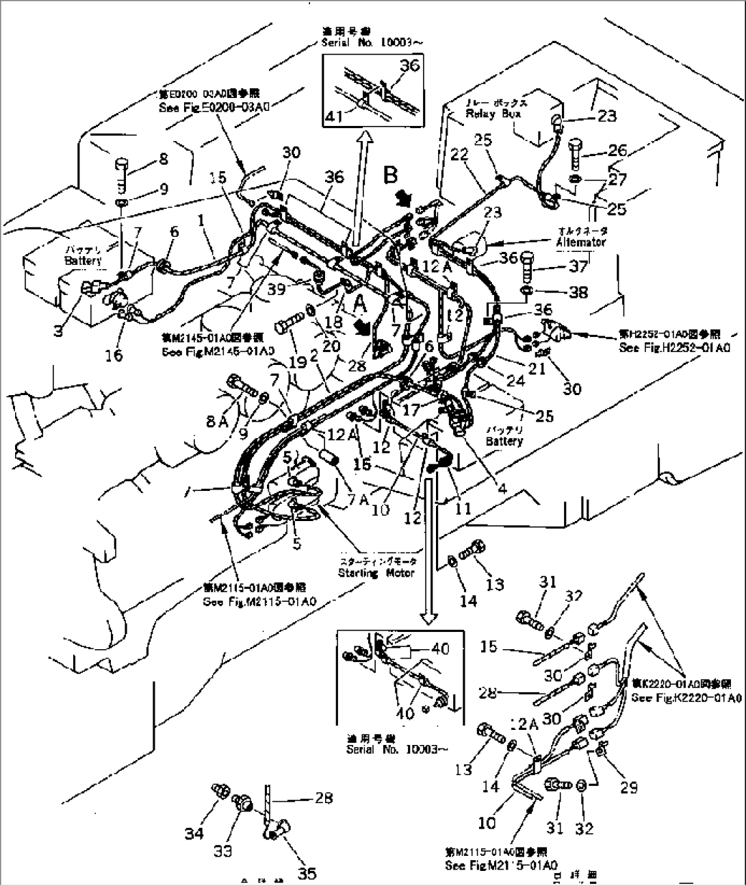 ELECTRICAL SYSTEM(#10001-10037)