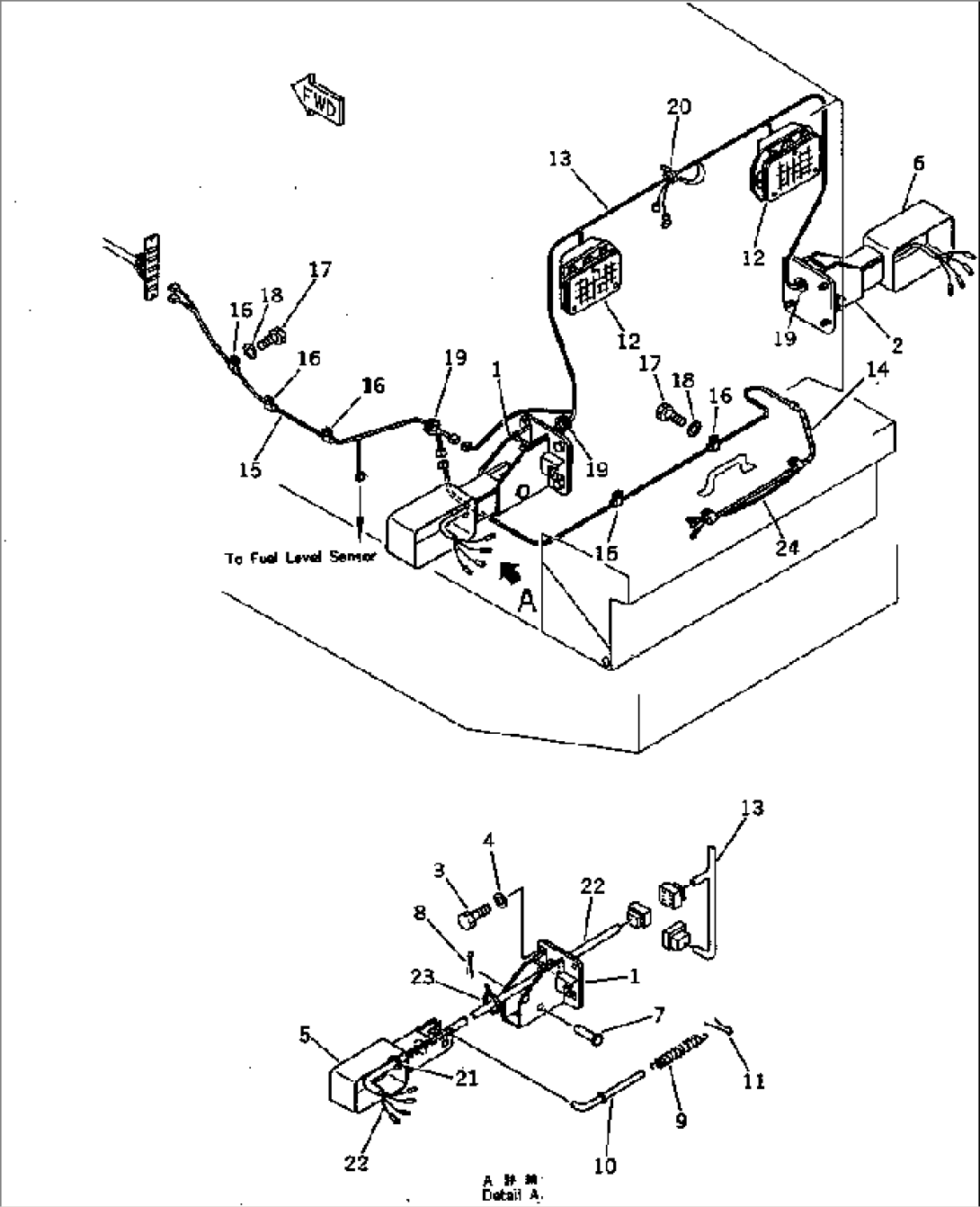 ELECTRICAL SYSTEM (REAR) (TBG/ABE SPEC.)(#10001-19999)