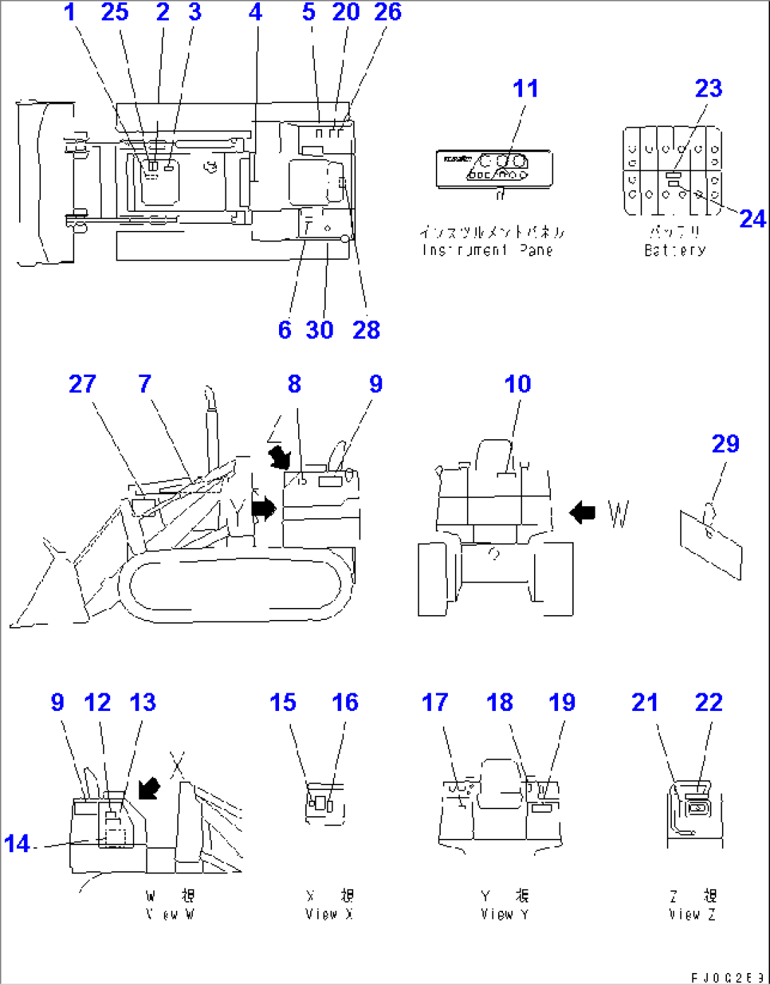 MARKS AND PLATES (ENGLISH)(#41184-)