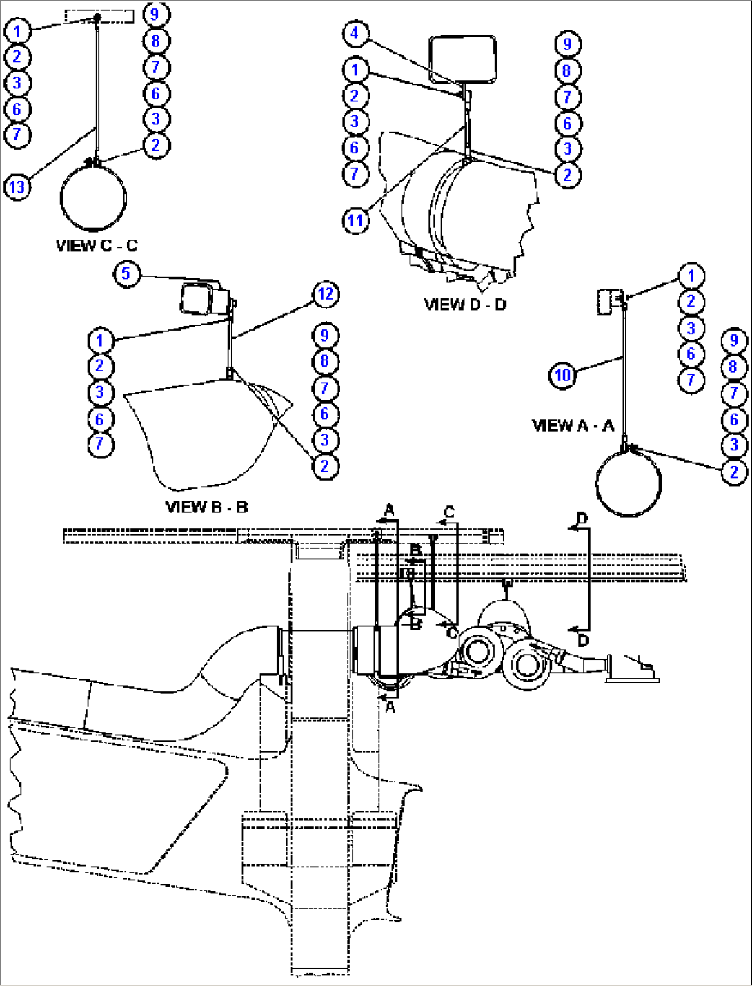 EXHAUST SYSTEM MOUNTING