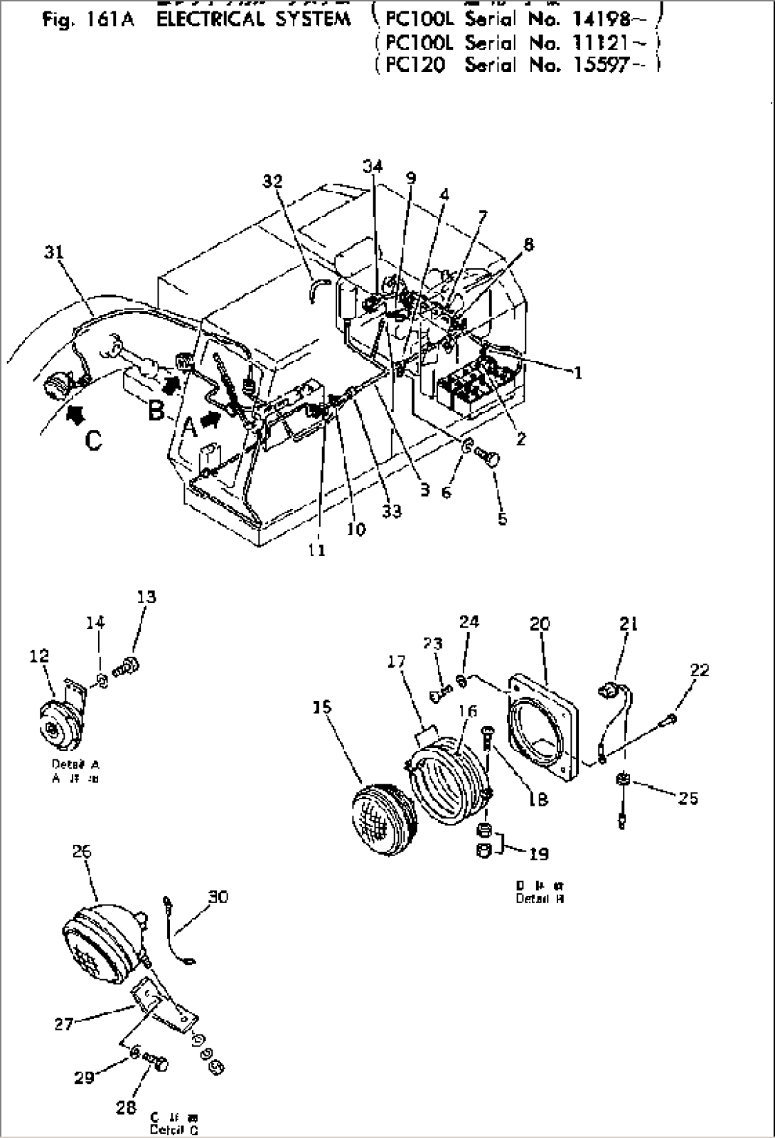 ELECTRICAL SYSTEM (PC100)(#14198-)