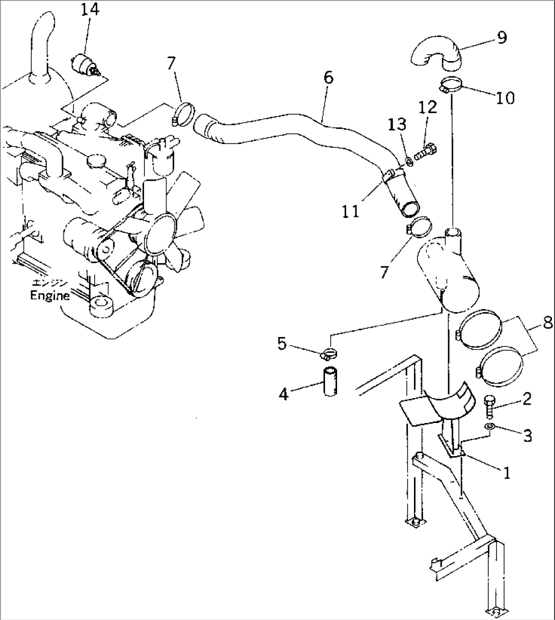 AIR CLEANER MOUNT(#1002-1100)