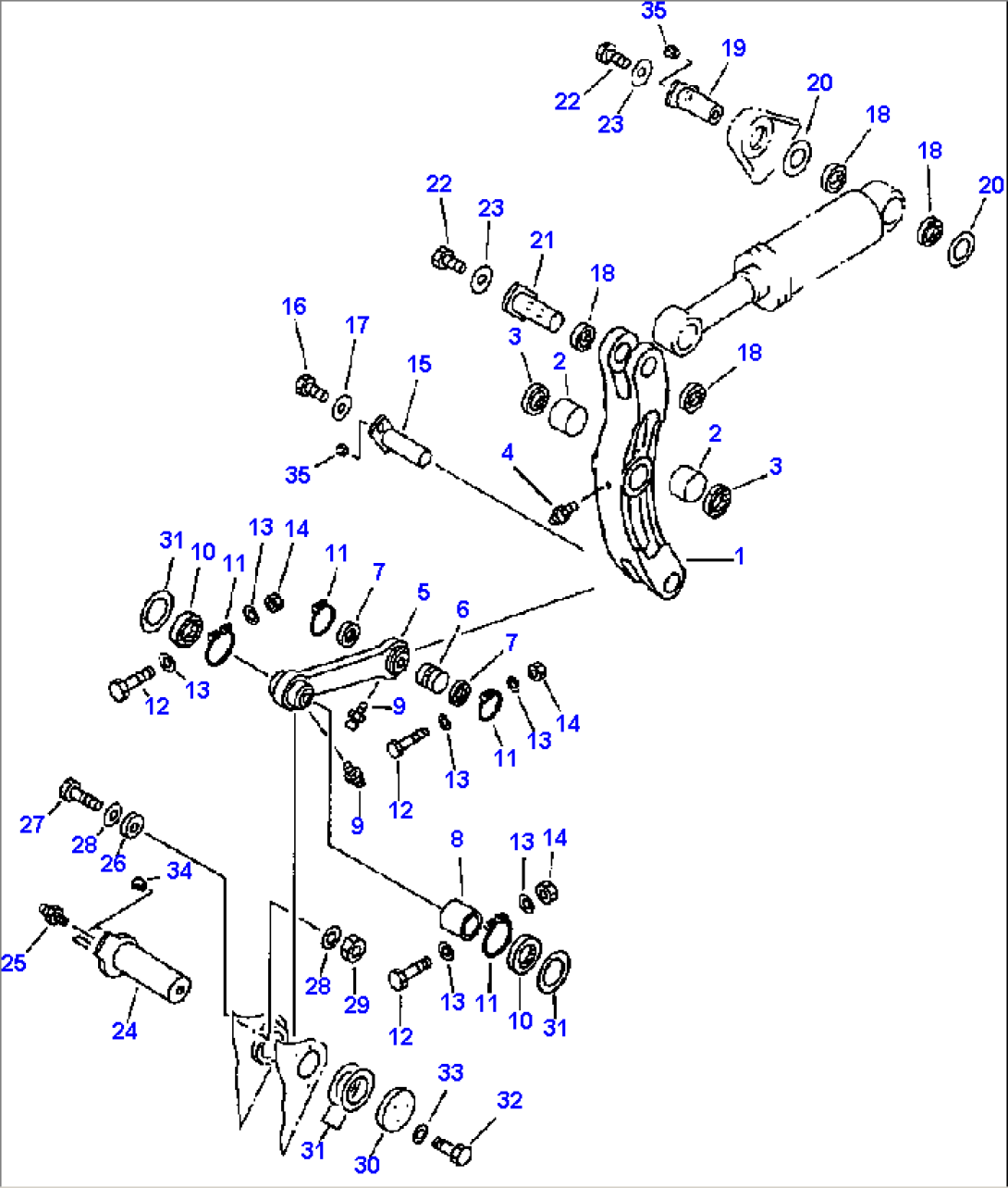 BELLCRANK ASSEMBLY FOR LOAD AND CARRY APPLICATION